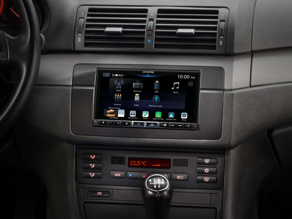 Alpine - INE-W720D Navigationssystem mit DAB+, 7-Zoll Display, Apple  CarPlay und Android Auto Unterstützung